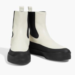 Zaniah two-tone leather Chelsea boots